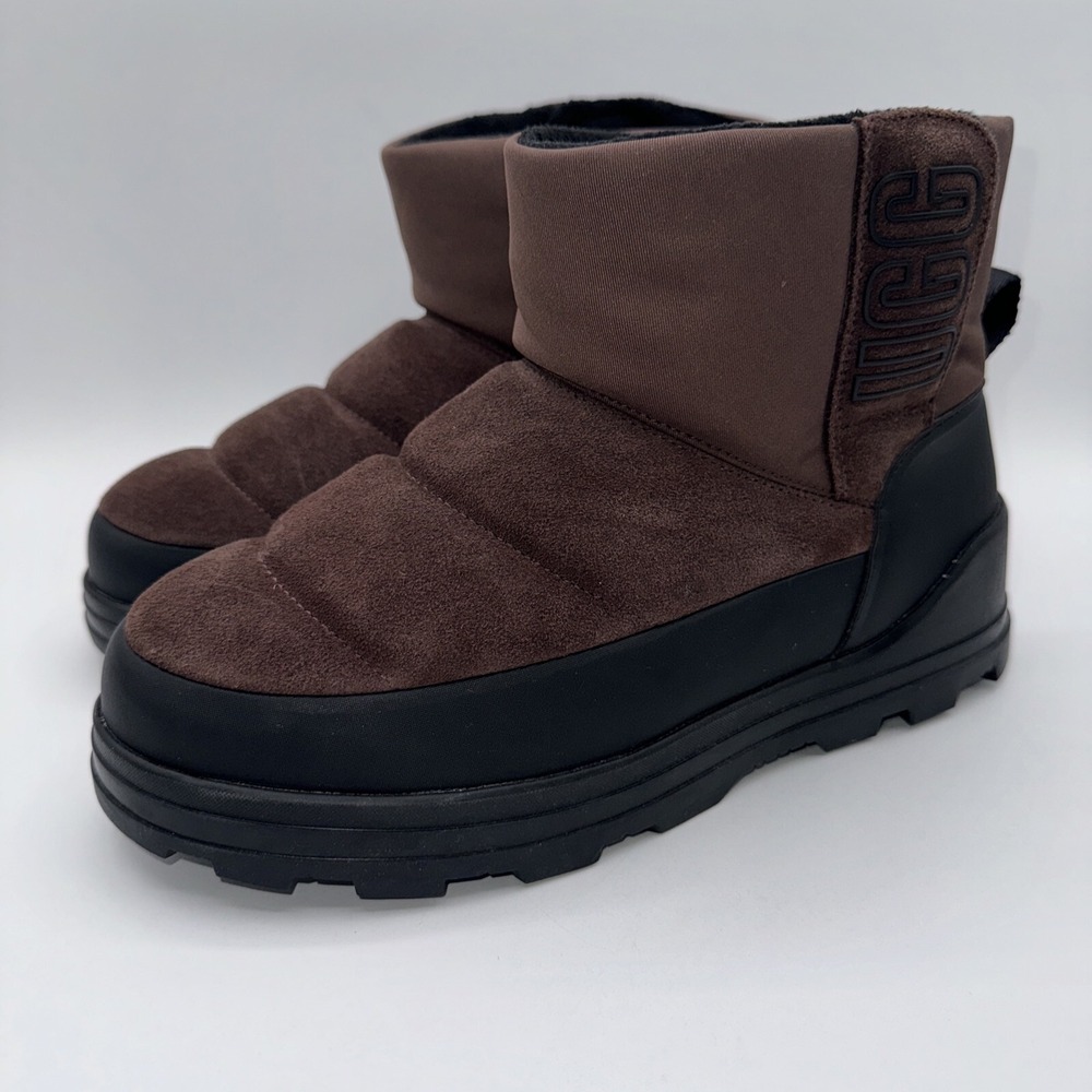 Ugg‎ Classic Klamath Mini Boots Women's Size 8 Cedar Brown Waterproof Bootie